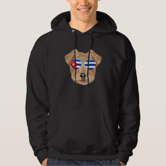 Veste À Capuche Cuban Flag Norfolk Terrier Dog Cuba Pocket