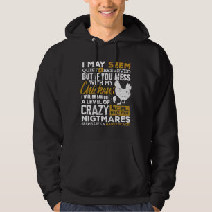 Veste À Capuche Cultivateur de poulets mignons