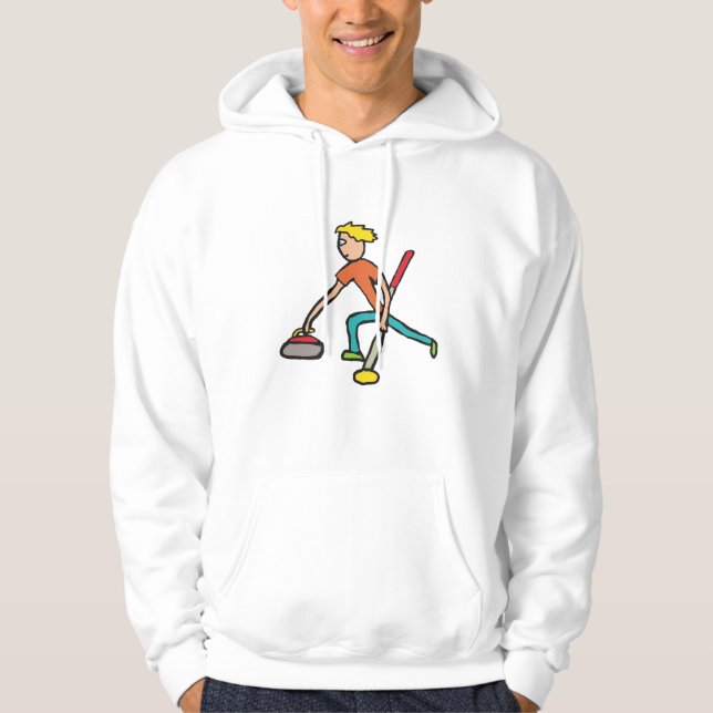 Veste À Capuche Curling (Devant)