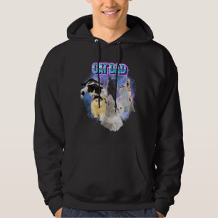 Veste À Capuche Customisez votre propre chat maman Bootleg 90s Sty