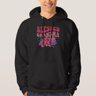 Veste À Capuche Cute Floral Blessed Grandma Mothers Day Mom