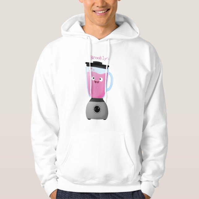 Veste À Capuche Cute happy food mixender cuisine appareil dessin a (Devant)