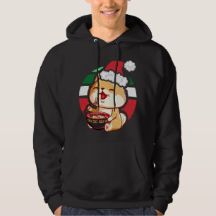 Veste À Capuche Cute Kawaii Anime Shiba Inu Chien Manger Ramen Chr