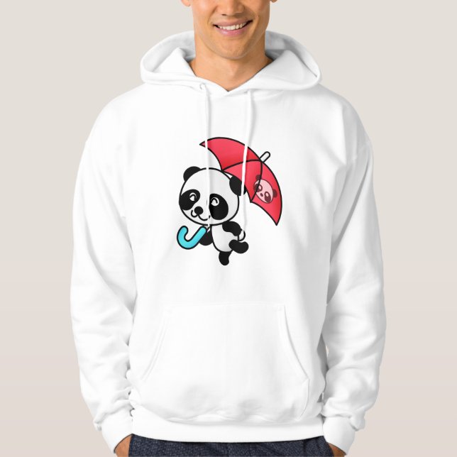Veste À Capuche Cute Panda (Devant)