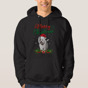 Veste À Capuche Cute WESTIE fait face à un chien moche Sweater Chi