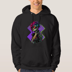 Veste À Capuche Cyberpunk