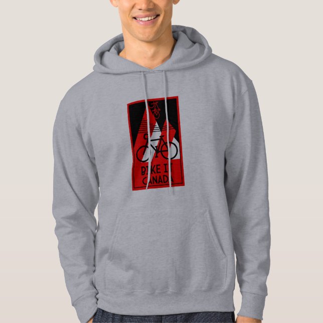Veste À Capuche Cyclisme Canada (Devant)