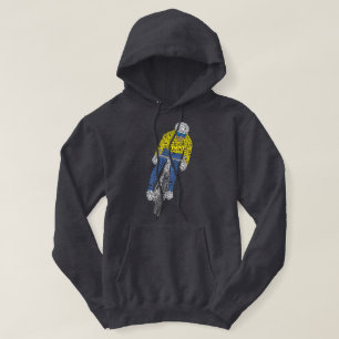 Veste À Capuche Cycliste Word Art Vélo vélo