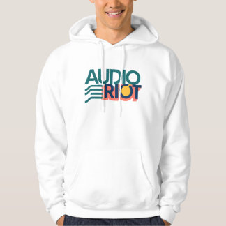 Veste À Capuche D sweat-shirt à capuche Audio Riot White Band Logo