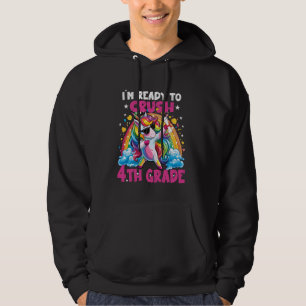 Veste À Capuche Dabbin Unicorn Je suis prêt à écraser les filles d