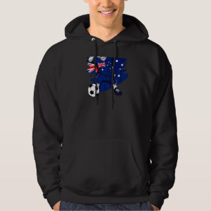 Veste À Capuche Dabbing French Bulldog Australie Fan Jersey