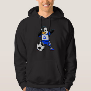 Veste À Capuche Dabbing Penguin Israel Soccer Fans Jersey Football