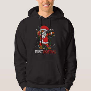 Veste À Capuche Dabbing Santa Claus Dab Dap Noël