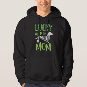 Veste À Capuche Dachshund Mom Irish Doxie Owner Lucky Mama