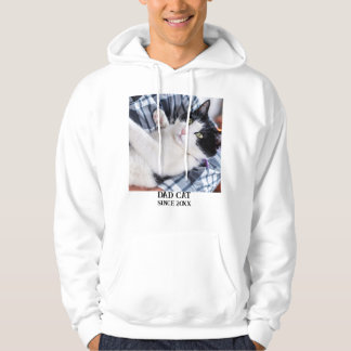 Veste À Capuche Daddy cat since Photo cute cat