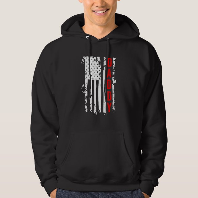 Veste À Capuche Daddy Drapeau Perdu (Devant)