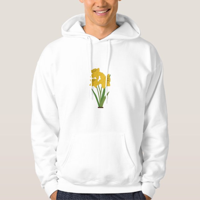 Veste À Capuche Daffodiques (Devant)