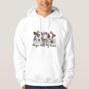 Veste À Capuche Dalmatian Best Dog Mom Valentines Day Funny Puppy 