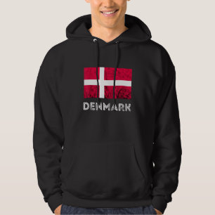 Veste À Capuche Danemark Dannebrog Drapeau danois Dansk Roots Dank