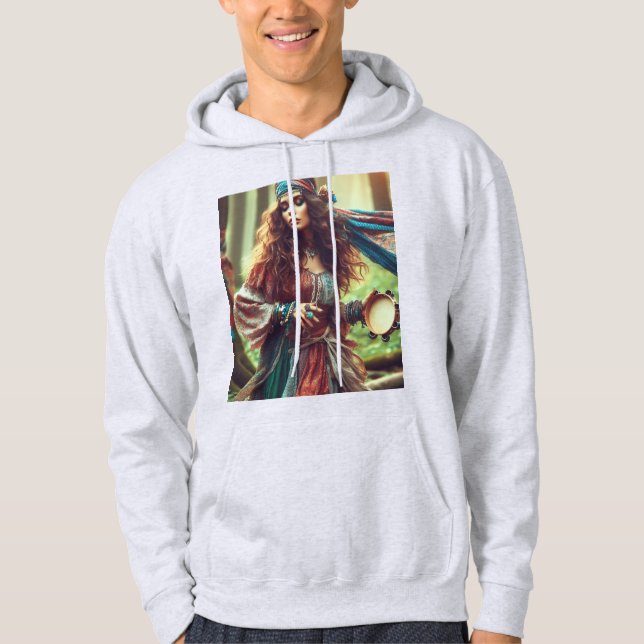 VESTE À CAPUCHE DANSANT GITAN (Devant)