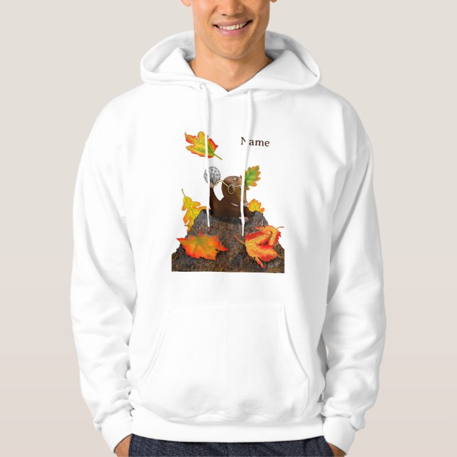 Veste À Capuche DE/GB Shirt Hoodie Taupe/Mole (Devant)