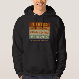 Veste À Capuche De L'Étudiant Au Meilleur Enseignant D'Histoire En