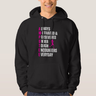 Veste À Capuche Définition de l'Humour Amputé Bras de jambe Drôle