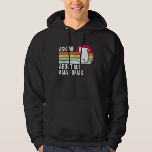 Veste À Capuche Demander-Moi À Propos De Notre Ama Forms Funny Nur
