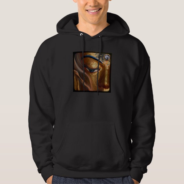 VESTE À CAPUCHE DEMI D'OEIL DE BOUDDHA (Devant)