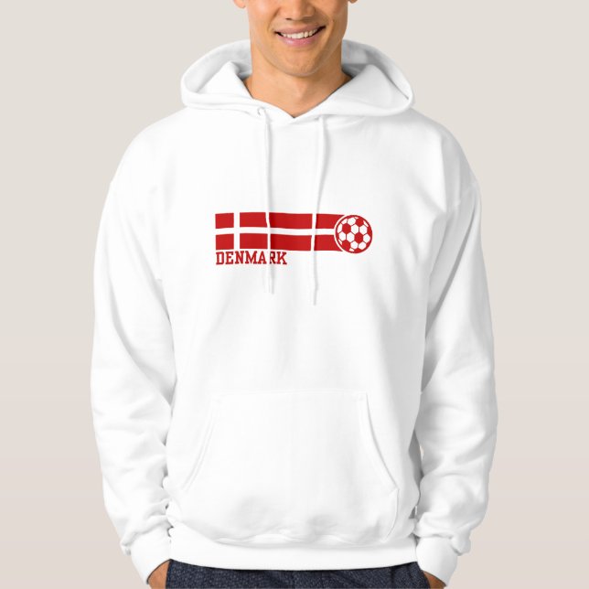 Veste À Capuche denmark Soccer (Devant)