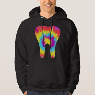 Veste À Capuche Dent assistante hygiène dentaire Tie Dye Dentiste