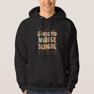Veste À Capuche Dernière journée groovy de l'école au collège Paix
