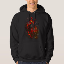 Dés à coudre Crâne en Feu - Graphique Rebelle à Ha