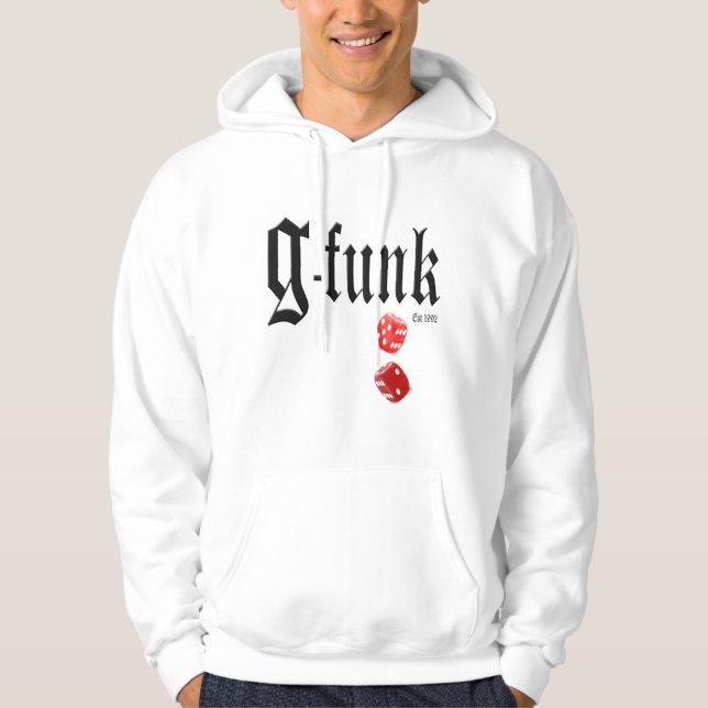 Veste À Capuche Dés à jouer G-Funk (Devant)