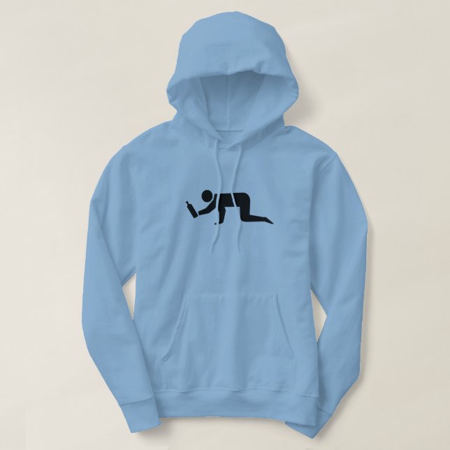 Veste À Capuche Des gens ivres (Design devant)