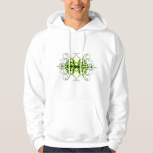Veste À Capuche Design de tatouage Tribal Personnalisé Vert
