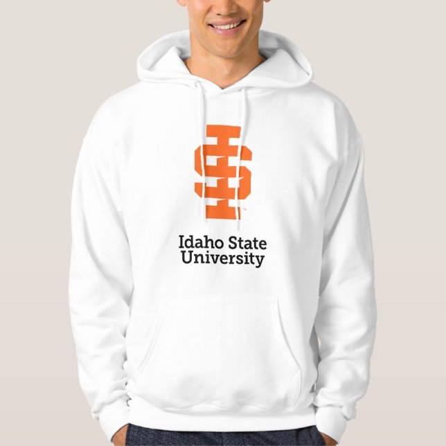 Veste À Capuche Design officiel du logo de l'Université d'État d'I (Devant)