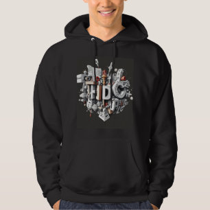 Veste À Capuche Design T-shirt Grok4, avec T-shirt