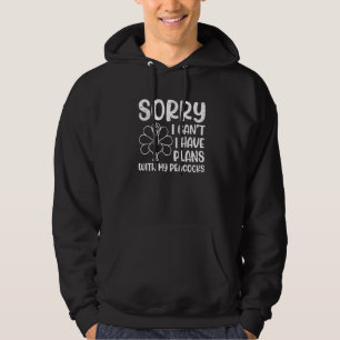 Veste À Capuche Désolé J'Ai Des Plans Avec Mon Peacocks Bird Peaco