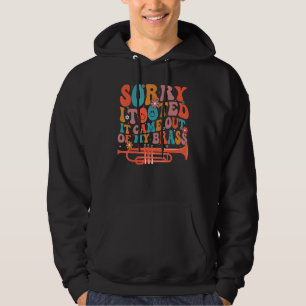 Veste À Capuche Désolé j'ai péter ça sortait de mon cuivre drôle T