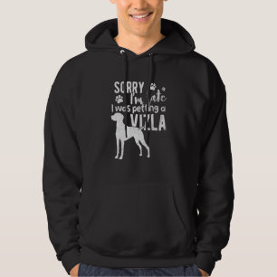 Veste À Capuche Désolé, Je N'Ai Pas Pu Péter Un Chien Vizsla