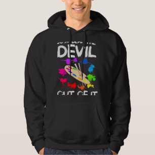 Veste À Capuche Dessin Artiste juste battre le diable de lui 2