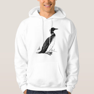 Veste À Capuche Dessin de Lot noir et blanc