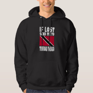 Veste À Capuche Dessin du drapeau de Trinité-et-Tobago En cas de