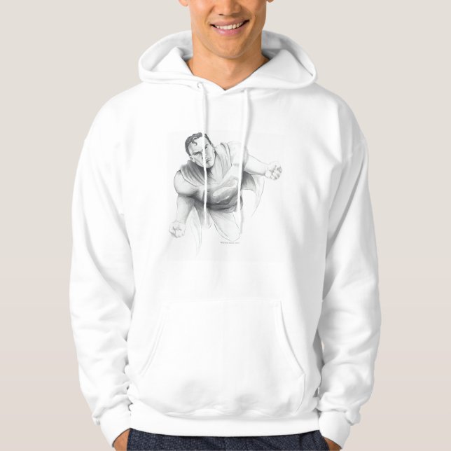 Veste À Capuche Dessin Superman (Devant)