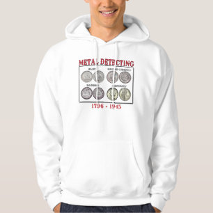Veste À Capuche détection en métal hoody