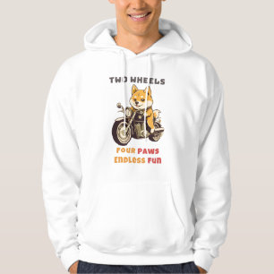 Veste À Capuche Deux Roues Quatre Pans Sans Fin Amusement Extérieu