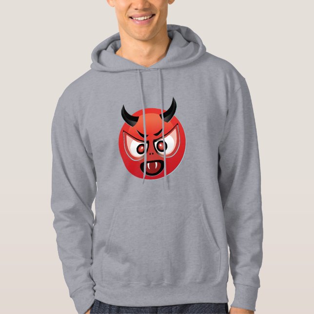 Veste À Capuche Devil Emoji (Devant)