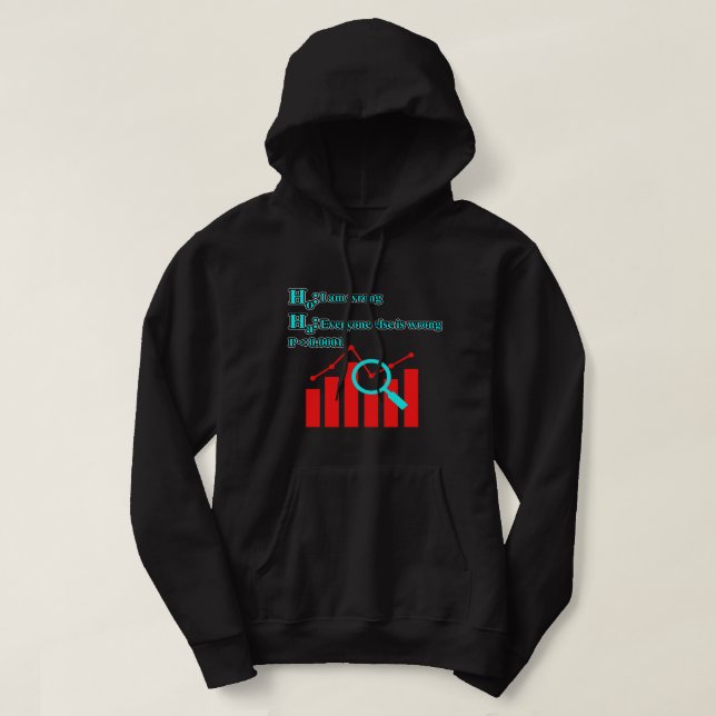 Veste À Capuche Devis de l'analyste de données scientifique Lover  (Design devant)
