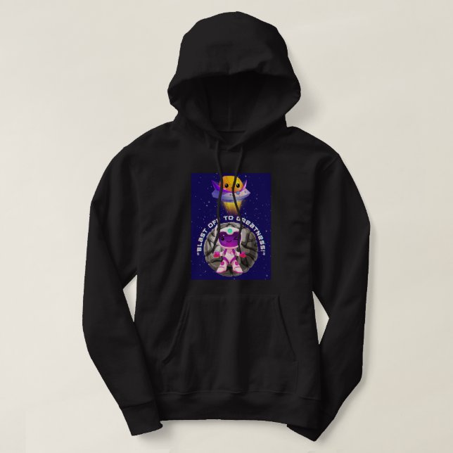 VESTE À CAPUCHE DEVIS SPATIAL (Design devant)